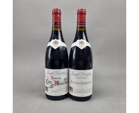 2 Bottles 2005 Vintage Red Wine to include:   Joseph Drouhin Beaune-Epenotes Premier Cru 2005,  Joseph Drouhin 2005 Clos des 