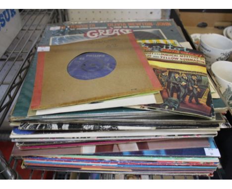 A quantity of LP from 1970/80's records to include, Original Soundtrack from Grease, Elvis Presley, Bruce Springsteen, The Po