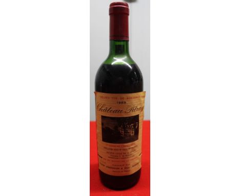 Chateau Pitray 1989, Cotes de Castillon, Bordeaux, 1 bottle