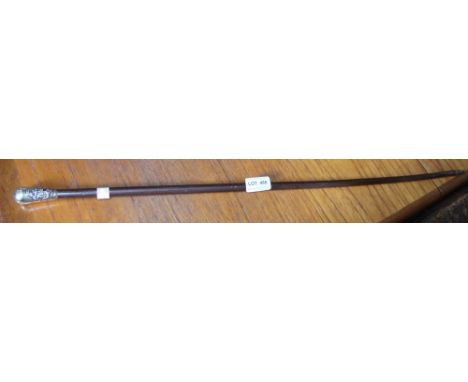 A silver mounted Boys Brigade swagger stick