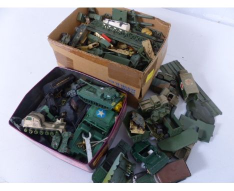 Large selection of Military Die Cast cars  - Britains Corgi etc