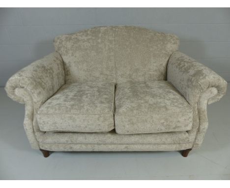 Recently Purchased Two seater sofa from 'SofaSofa'  Marlborough with Brown Legs. Colour Vale Grey. Receipt in office from Pur