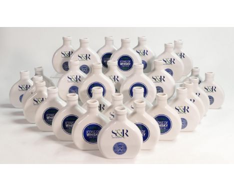 Wade Icons of Whisky 2021 India promotional small ceramic decanter bottles. These were removed from the archives of the Wade 