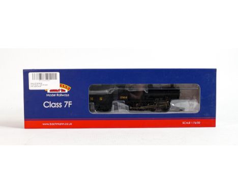 Model train - Bachmann Branchline 31-015 Class 7F 2-8-0 13810 in LMS black. Boxed 
