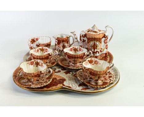Shelley Wileman Cabaret set, pattern no 4024, Japan pattern. (12 pieces) 