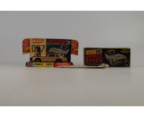 Boxed Corgi 261 Special Agent 007 James Bond Aston Martin DB5 