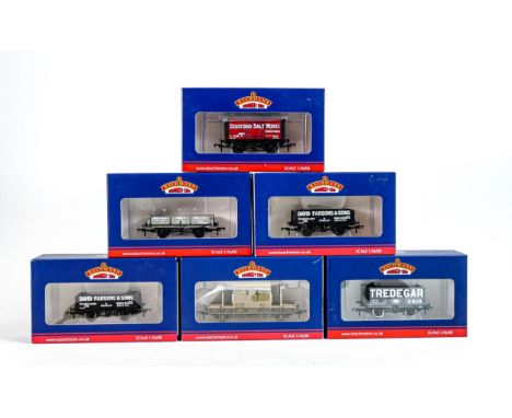 Model trains - Bachmann 37-533 20 ton brake van ZTO DB951767, Bachmann 3 Plank Wagon 'ICI Buxton Lime', Bachmann 3-181A 10 to
