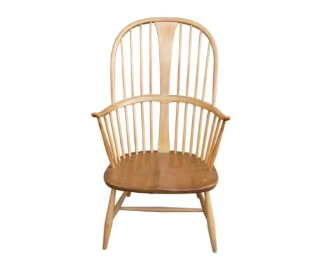 Ercol Blonde mid century armchair. 