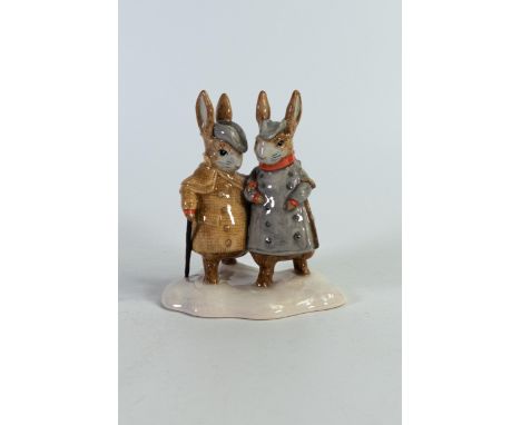 Beswick Beatrix Potter Two Gentleman Rabbits, BP-11a, with box 