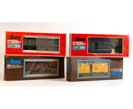 Model trains - Four O Gauge Lima Branded Boxed Rolling Stock Model Railway Accessories (4) 