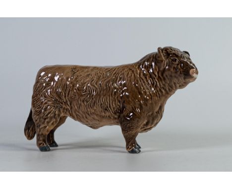 Beswick Silver Dunn Galloway bull 1746C, darker dunn colourway. 