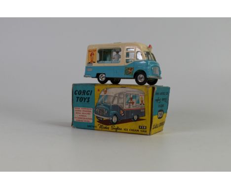 Corgi Toys 428 Smith's Mister Softee ice cream van with windows 