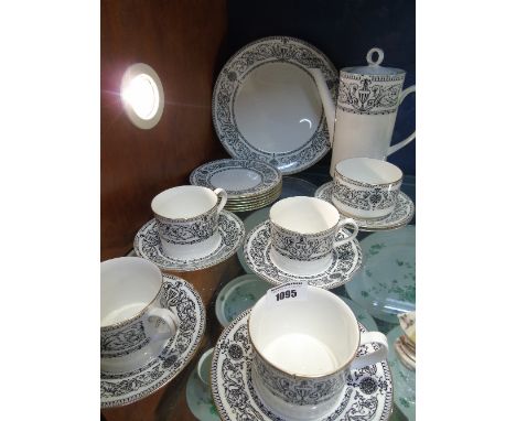 A Royal Worcester Padua Pattern Coffee Set.