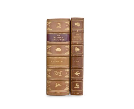 LACY (CAPTAIN RICHARD)The Modern Shooter, Birch Reynardson's copy interleafed throughout with some manuscript notes, engraved