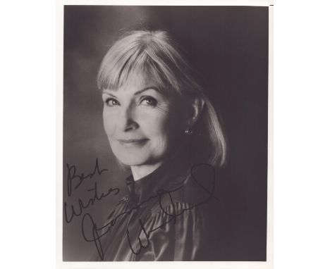 Joanne Woodward, a signed 10x8 inch photo. An American actress who is perhaps best known for her performance in The Three Fac