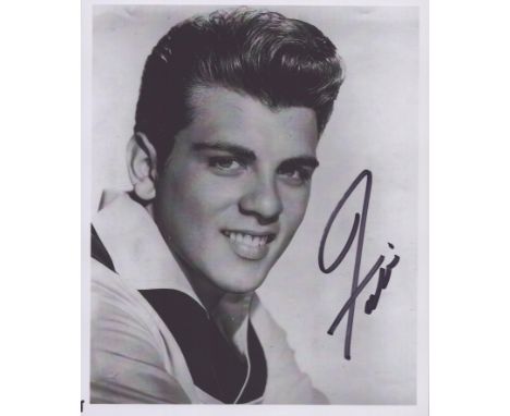 Fabian Forte, known as Fabian, a signed 6x5 inch photo. An American singer and actor who became a teen idol of the late 1950s