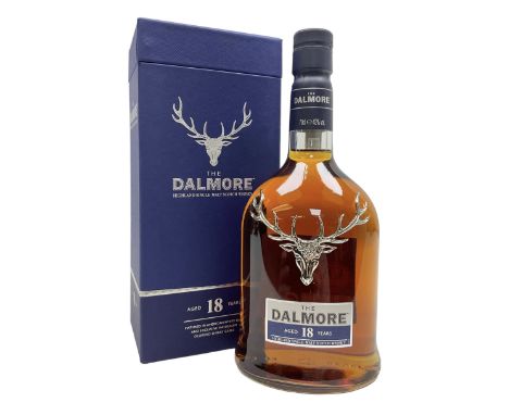 Dalmore Aged 18 Years Highland Single Malt Scotch whisky, 70cl, 43%, in box