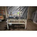 Abal Adjustable Case Sealer, Model 100-5, SN 1223, with Top & Bottom Cartridges & (2) On-Board