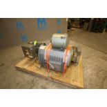 Busch Vacuum Pump, Type RA0630.B4Z6.1103, SN U074006689, 490 CFM, with Baldor 25 / 18.5 hp / 1180