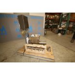 CFR S/S Portable Auger / Stuffer Pump, SN 4082, with 8" Auger, 17" W x 17" L x 20" D Hopper, 1.5