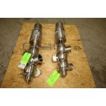 Lot of (2) SPX 3” 3 - Way S/S Air Valves, Type W73 3.0” TTT S - Line, PN X11675, SN