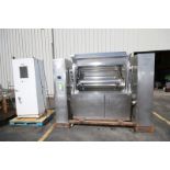 Peerless Triple Roller Bar S/S Dough Mixer, Model 16 SB, SN 85024, with 100 hp 2775 rpm Motor, 208-