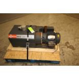 Busch Vacuum Pump, Type MM 1252 A VV6 11XX, SN U171300053, 177 CFM, with Baldor 7.5 hp, 3500 rpm