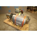Busch Vacuum Pump, Type RA0630.B4Z6.1103, SN U074006691, 490 CFM, with Baldor 25 / 18.5 hp / 1180