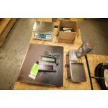 Lot of Assorted Scales Including NCI 3835 Platform Scale, Kilo Tech CAS Counting Scale, Vintage