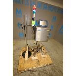 Domino Ink Jet Coder, Model A520i, S/N Ax0000004863, with (1) Head & S/S Stand (INV#109159) (Located