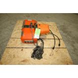 Jet 1/2 Ton Electric Hoist, (Note: Missing Control (INV#109115) (Located @ the MDG Auction