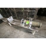 Horizontal Pneumatic S/S Cheese Press, with 12" Plate, (Aprox. Overall Dims. 101" L x 20" W x 30" H)