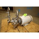 Ampco 15 hp / 1765 rpm Liquid Ring Centrifugal Pump, SN A12010 & with 2.5” x 2.5” CT S/S Head,