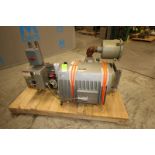 Busch Vacuum Pump, Type RA0630B007, SN C 4820, with Toshiba 25 hp / 1170 rpm Motor, 230-230 /