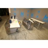 Lot of (3) Honor Pack Conveyor Systems, Including (1) 88” L with 18” W Belt, (1) 59” L with 4 1/2” W