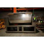 Helper Food Machinery 31” W X 70” L x 34” D S/S Paddle Mixer, Model ZKHM-600B, SN 1102, with 17/26