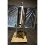 Feldmeier Aprox. 100 Gal. Dome Top, Cone Bottom S/S Tank, A-758-04, 3” Top CT Connection, 4” CT Side