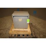EGS Heavi-Duty 30 KVA Transformer, Cat. No. T5H30S H.V. 480 Delta, L.V. 240 Delta / 120 CT, 3