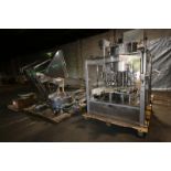 Fowler Zalkin 6 - Station Rotary Capper, Mach. Type CAS-6 / 480, SN 20022117 F/Z 1143, Set up with 4