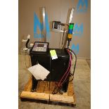 Markem Imaje Touch Dry Ink Jet Coder, Model 5400, SN US12150288, with (2) Heads with Stands (INV#
