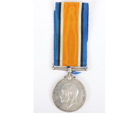 A Great War British War medal to an Officer in the Royal Field Artillery Special Reserve who was Mentioned in Despatches, Bri