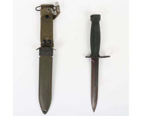 M8A1 Bayonet: Stamped US M8A1 to top of scabbard with belt loop , blade and hilt in all round good condition. 