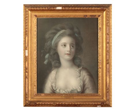 ATTRIBUTED TO ALEXANDER KUCHARSKI (1741-1819) AFTER ELISABETH-LOUISE VIGEE LE BRUN (1755-1842) 'The Countess Potocka' a bust-