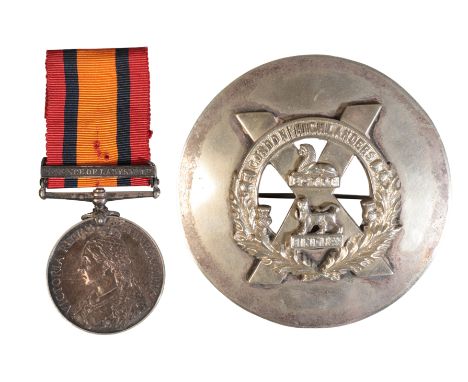 A QUEEN'S SOUTH AFRICA MEDAL with Ladysmith clasp, awarded to 5631 Cpl. Percy Brind, Gordon Highlanders; together with Regime