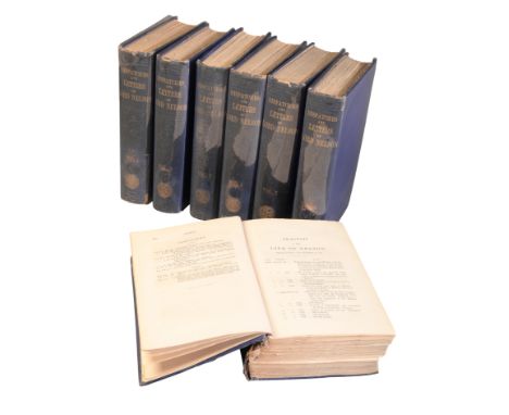 NICOLAS, SIR NICHOLAS HARRIS (ED.) - 'THE DISPATCHES AND LETTERS OF VICE ADMIRAL LORD VISCOUNT NELSON' first edition, volumes