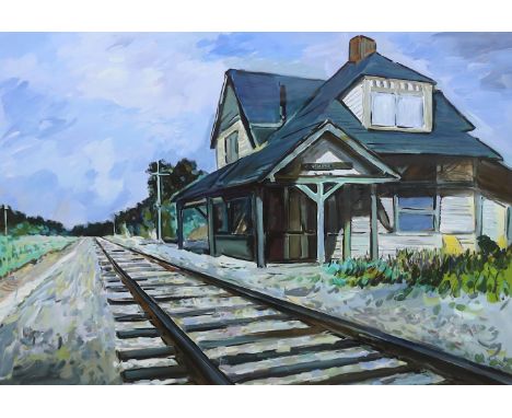 Bob Dylan (American, b.1941) 'New England Depot' from the Beaten Path Seriesgiclée print on archival papersigned in pencil, n