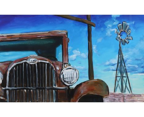 Bob Dylan (American, b.1941) 'Wilton Iowa Farmyard' from the Beaten Path Seriesgiclée print on archival papersigned in pencil