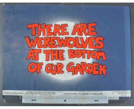 Count Duckula (1988) - Cosgrove Hall Films - There Are Werewolves At The Bottom Of Our Garden - the original screen used hand