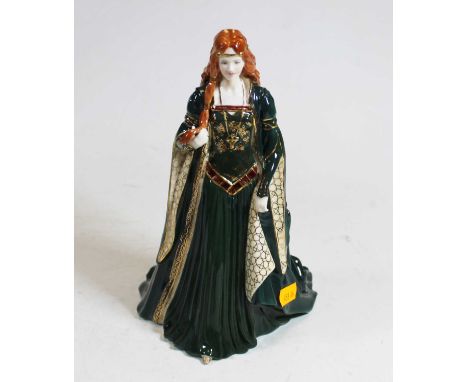 A Royal Worcester porcelain figure of The Princess of Tara, sold with certificate, height 23cmCondition report: Condition is 