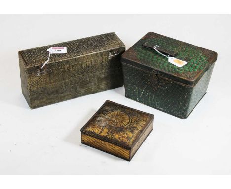 A mid-20th century lithograph printed dome topped spice box, the hinged lid opening to reveal two rasps entitled Bread and Nu